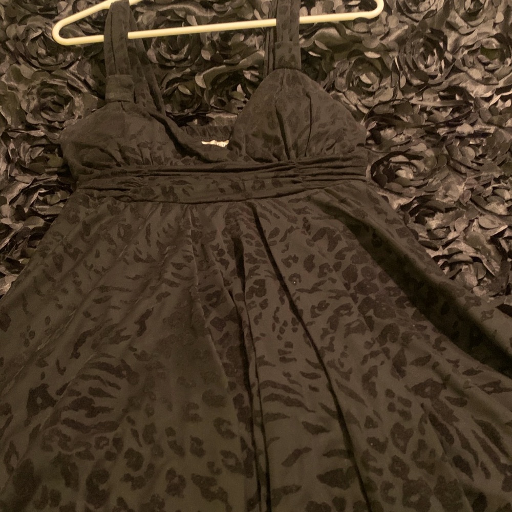 Sexy black dress